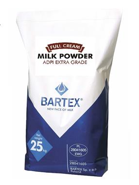 Mleko pełne w proszku 25kg - Bartex